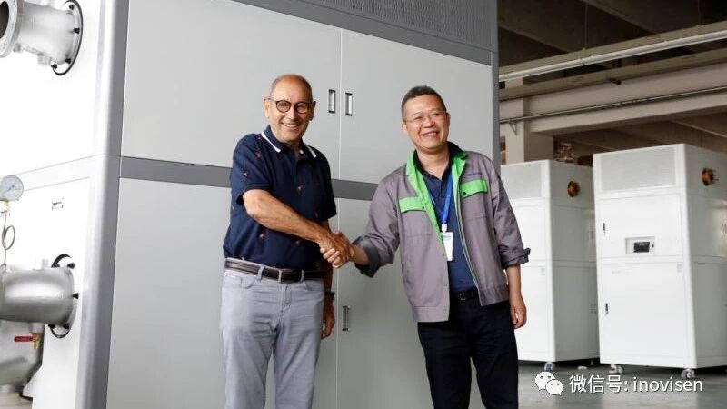 世界冷凝之父莅临我司指导、交流工作